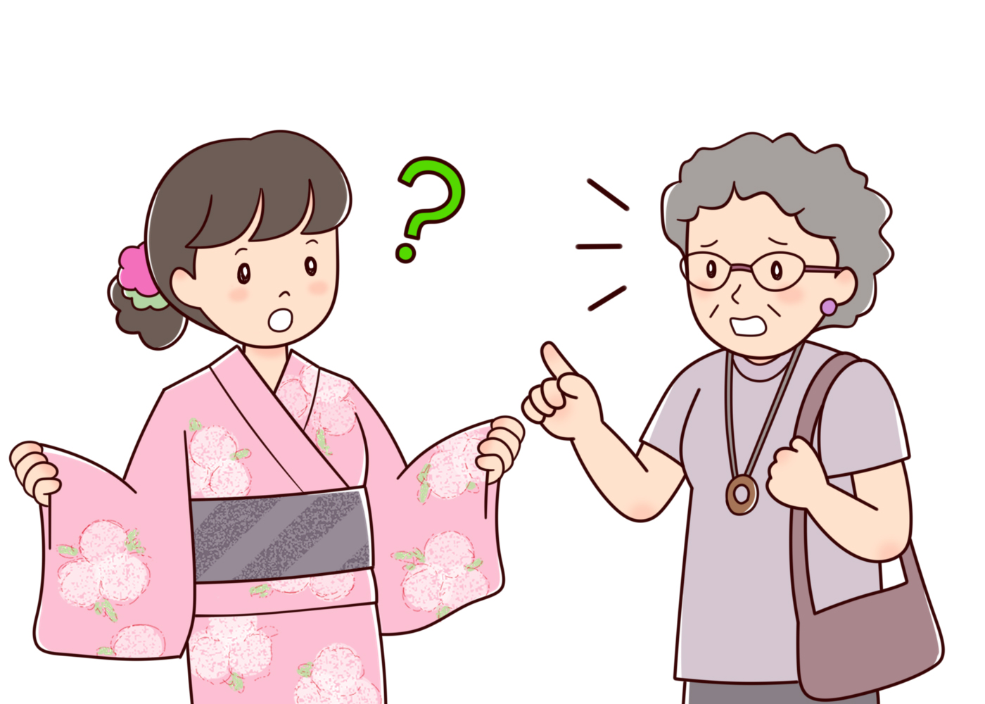 come si veste kimono