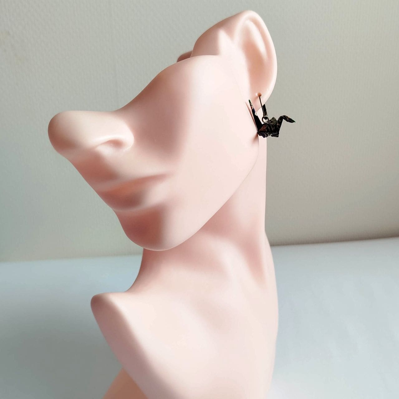 Orecchini Origami Gru -Bru yuzen - immagine 9