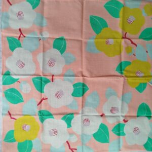Camellia Furoshiki – Japanese Wrapping Cloth (70cm, Organic Cotton)