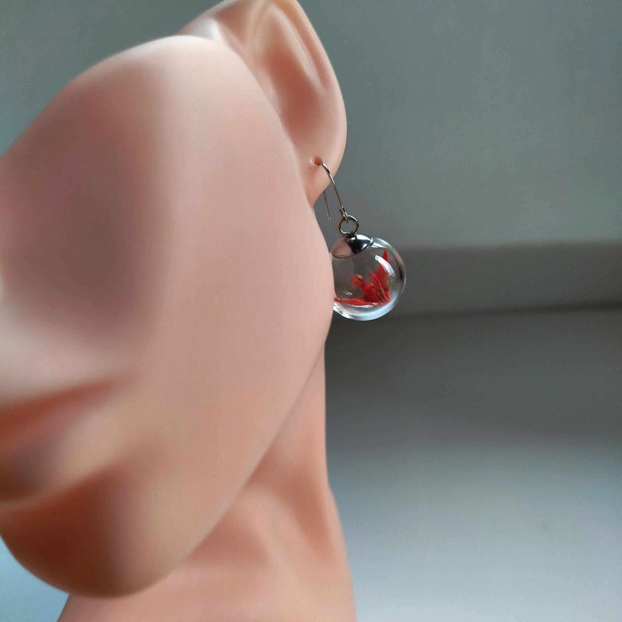 Origami Crane in Glass – Red Nadeshiko Wishes - Image 9