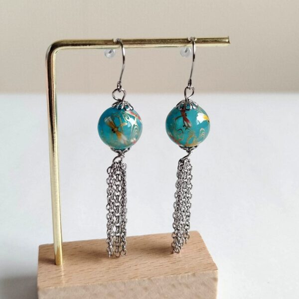 Dragonfly Cascade Earrings